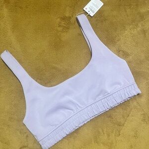 Lululemon softstreme scoop neck bra lilac